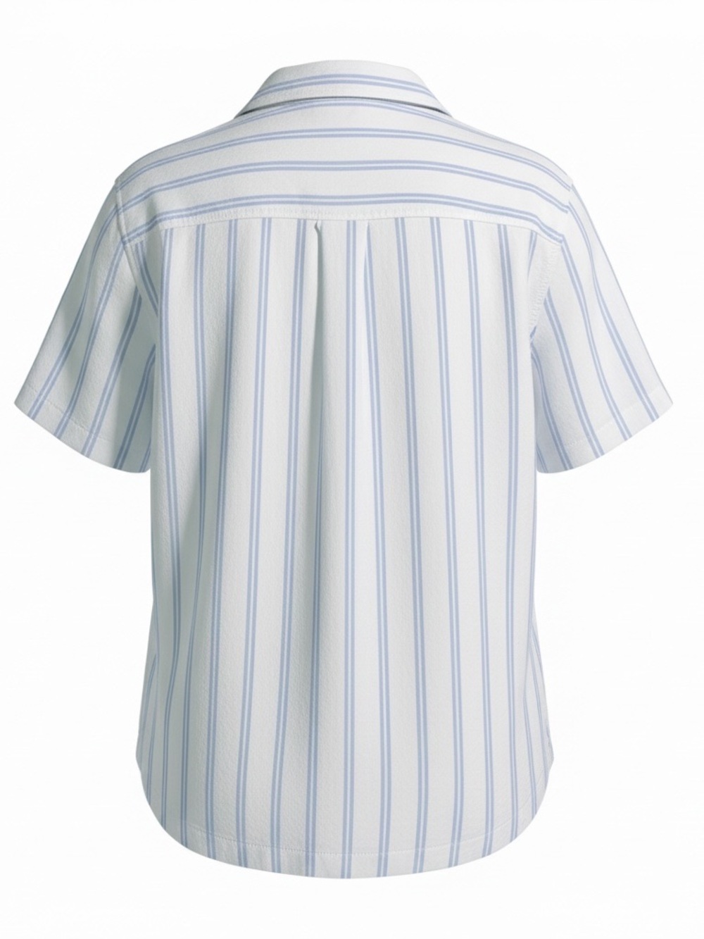 Ava & Viv Cotton Blue Stripe button down Size XL - Picture 3 of 7